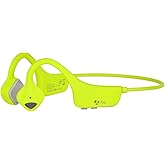 QAZITV Bone Conduction Headphones Bluetooth Open Ear Headphones IP65 Waterproof Wireless headsets Built in Microphone multipoint Pairing for Running Cycling Hiking and Workouts