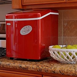 Newair Counter Top Ice Maker Machine (Red), Compact