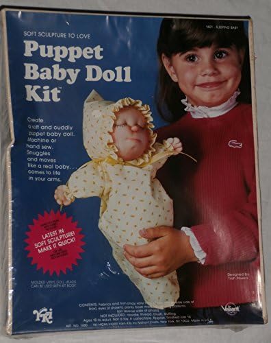 Soft Sculpture Puppet Baby Doll Kit