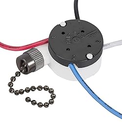 Ceiling Fan Switch Zing Ear ZE-208s E89885 3 Speed
