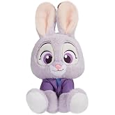 MINISO Disney Zootopia Judy Hopps Plush Toy, 17'' Stuffed Animal Soft &amp; Cuddly Disney Plush Doll for Girls Boys Kids, Cute Zootopia Character Gift for Birthday, Christmas, Bedroom Decor &amp; Fans