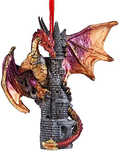 Christmas Tree Ornaments Zanzibar The Gothic Dragon On Castle