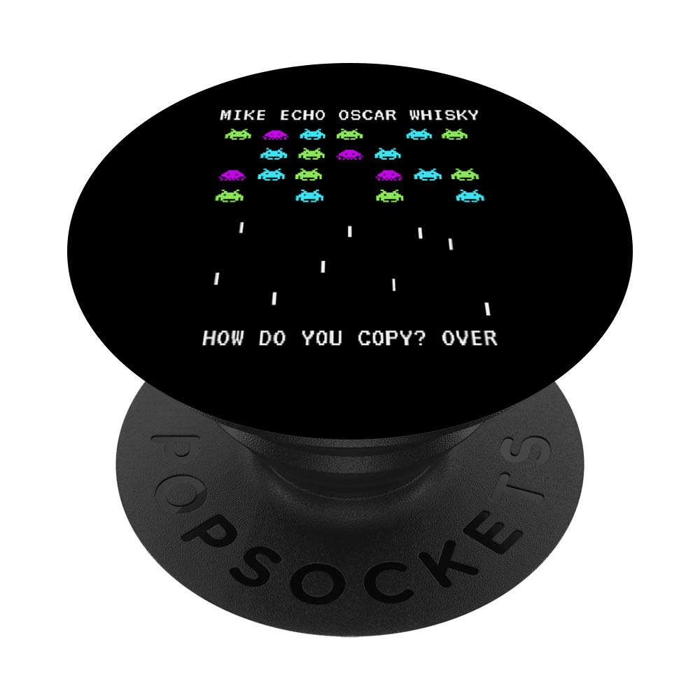 Mike Echo Oscar Whisky How Do You Copy Over Game Old Vintage PopSockets Grip and Stand for Phones and Tablets