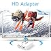 HDMI Converter,NUTK 1080P HDMI to AV 3RCA CVBs Composite Video Audio Converter Adapter Supporting PAL/NTSC with USB Charge Cable for PC Laptop Xbox PS4 PS3