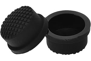 LIFKOME 2pcs Waterproof Rechargeable Flashlight Switch Replacement Boot Cover, Rubber Push Button Cap