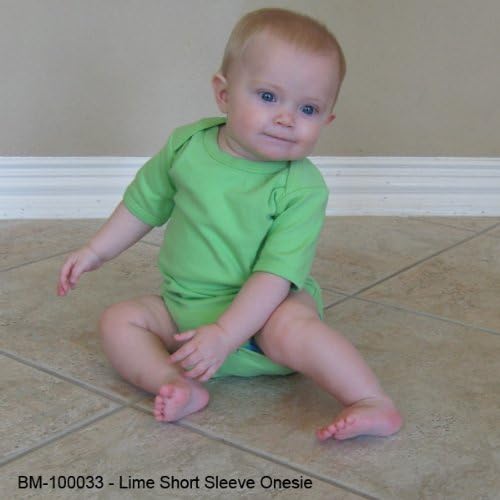 lime green baby onesie