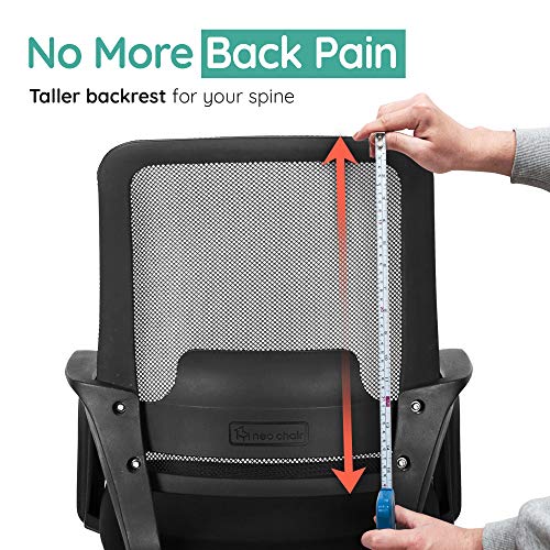 NEO CHAIR Office Chair Ergonomic Desk Chair Mesh Computer Chair Lumbar Support Modern Executive Adjustable Rolling… - Image 2