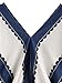 Romwe Women's Striped V Neck Short Sleeve Casual Blouse Tops