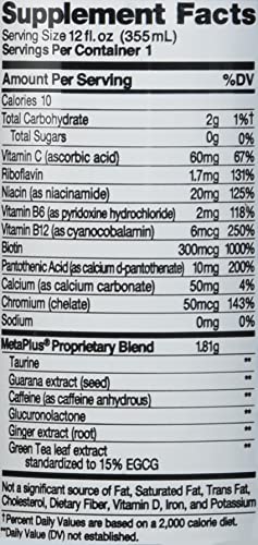CELSIUS SPARKLING KIWI GUAVA, FUNCTIONAL ESSENTIAL ENERGY DRINK, 12 FL OZ