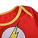 A&J Design Baby Boys' The Flash Long Sleeve Romper