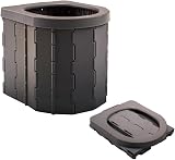 KINSPORY Portable Toilet Outdoor Camping Collapsible Toilet Bucket Loo view 7