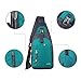 CARQI Sling Bag Waterproof Shoulder Backpack Crossbody Purse for Hiking Camping