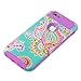 iPhone 6 /6s Case,AnnBay High Impact Drop Protection Hard Hybrid Dual Layer Heavy Duty TPU Scratch Resistant Case Armor Cover Case with Totem Flower Pattern for iphone 6 /iphone 6s (Purple)