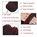 Nubian twist hair ombre color crochet braids fluffy twist hair extensions 3 packs/lot (8 inch) (TBug)