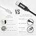 USB Type C Cable, Ebasy 6.6ft USB C to USB A 3.0 Fast Charging Cable, Nylon Braided C Type USB Cord for Macbook Pro, Galaxy S8, Google Pixel, Nexus 6P 5X, LG G5, HTC 10, HUAWEI P9 and More(Black)