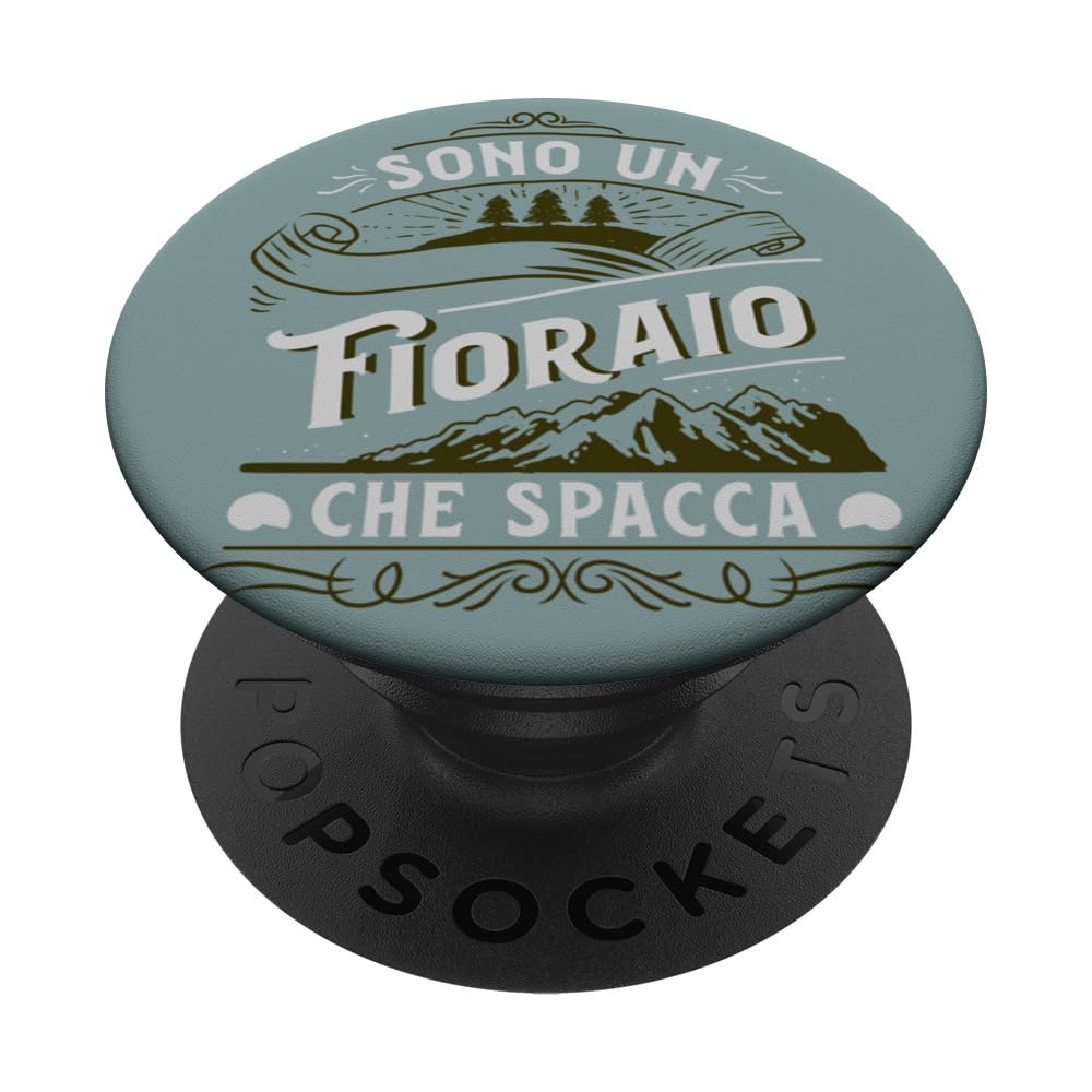 Un Fioraio Che Spacca Uomo Fiorista Regalo Fioraia PopSockets Swappable PopGrip