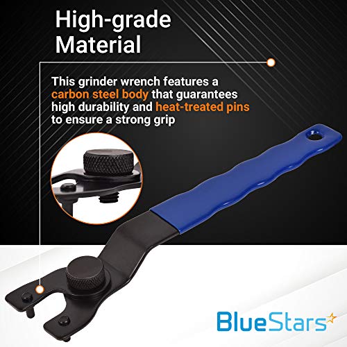 SEWA20 Adjustable Locknut Grinder Wrench by BlueStars Exact Fit For Dewalt Bosch & other
