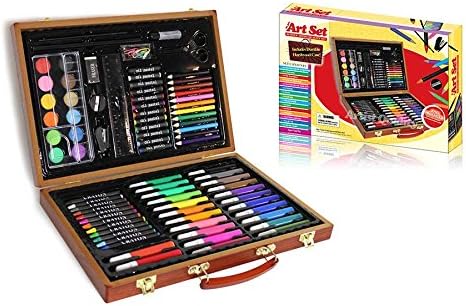 Style Asia 86 Piece Art Set in Wooden Box