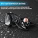 Aoslen Bluetooth Headphones, Wireless Earbuds w/ Mic IPX7 Sports Waterproof Stereo Sweatproof Earphones for Gym Running Hiking Workout 15 Hour Battery Noise Cancelling Headsets