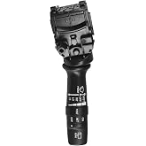Windshield Wiper Switch with Rear Control Compatible with Kia Soul 2010-2013, Forte Koup Sportage 2011-2013, Hyundai Accent 2015-2017, Tucson 2010-2017 Washer Switch Assembly Replaces 9320-2K050