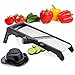 Sterline Adjustable Stainless Steel Mandoline Slicer and Waffle Fry Cutter, Countertop Vegetable Slicer, Potato Slicer, Manual Food Slicer, French Fry Cutter, Mandolin Julienne Blade, BPA Free