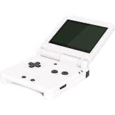 eXtremeRate Dark Gray Custom Full Set Buttons for Gameboy Advance SP, Replacement A B L R Button Power On Off Volume Button D-pad Key for GBA SP Console - Console NOT Included