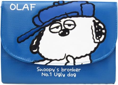 Amazon Co Jp ジャバラ式 母子手帳ケース マルチケース ブルー スター オラフ スヌーピー Orsn おもちゃ