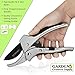 Garden Pruning Shears, GT ROAD Professional Garden Shears Heavy Duty with SK-5 Carbon Stell Blade