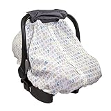 Summer Infant Muslin 2-IN-1 Infant Car Seat Carry & Cover, Arrow Stripe