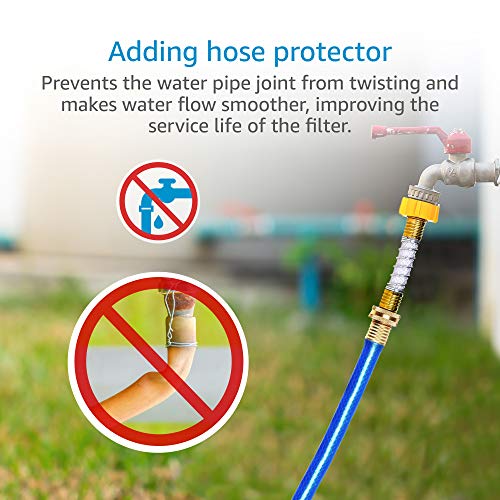 AQUACREST Garden Hose Water Filter for Plants, Greatly Reduces Chlorine