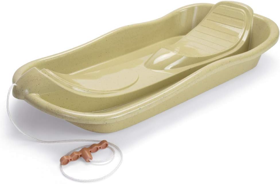Dantoy BIO-Bobsled Sledge Kids Eco-Conscious Dust Green Sustainable Bioplast