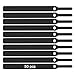 upHere 50 PCS Reusable Fastening Cable Ties,Cable Organizer,Adjustable Strap Fastener, Simple Cord Organizer for Computer cables(Black),CT504