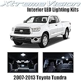 XtremeVision LED for Toyota Tundra 2007-2013 (14 Pieces) Pure White Premium Interior LED Kit Package + Installation Tool Tool
