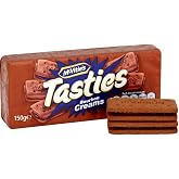 McVities Tasties Bourbon Creams Biscuits 150g
