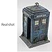 Aquarium Fish Tank Ornament Police Box Telephone Decorations for Fish and Shrimp to Cave Hideouts for Hiding Police One Size