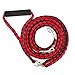 Dual Dog Leash, PYRUS No-Tangle Dog Leash 1.4 m/4.6 FT Length Dual Dog Training Cord Dog Leash for 2 Dogs (Red)