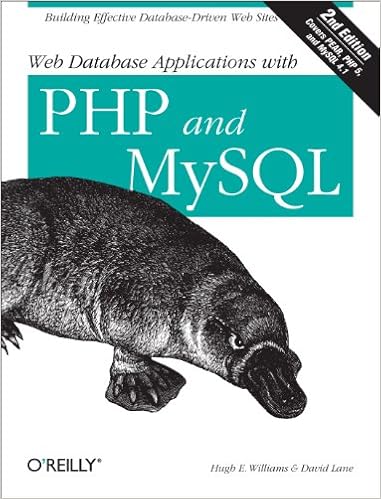 Web Database Applications With Php And Mysql Building Effective Database Driven Web Sites 2 Lane David Hugh E Williams Ebook Amazon Com