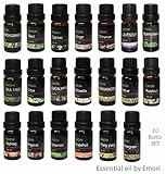 100% Pure Essential Oil (20 Bottle) Combo Set 10ml Each Therapeutic Grade