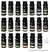 100% Pure Essential Oil (20 Bottle) Combo Set 10ml Each Therapeutic Grade