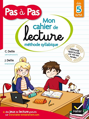 Mon cahier de lecture, méthode syllabique