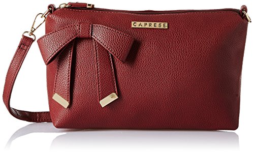 caprese red sling bag