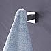 KES Bathroom Towel Hook No Drill Coat Hook Wall Mounted Square Robe Hook SUS 304 Stainless Steel Polished Finish, A2260DG