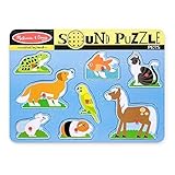Melissa & Doug 6 Pack Pets Sound Puzzle