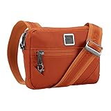 Lewis N. Clark Secura Anti-theft Commuter Shoulder Bag, Ember