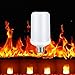 Abedoe LED Flame Light Bulbs, Vintage Gas Lamp Animated Flickering Fire Effect Atmosphere Decorative Light,E27 Standard Base for Halloween,Party,Christmas