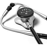 Eko CORE 500&trade; Digital Stethoscope &mdash; 40x Amplification, Active Noise Cancellation, 3-Lead ECG, FDA-Cleared AI with Eko+, Full-Color Display, Reimbursement Eligible &mdash; Silver, COR503-SLV