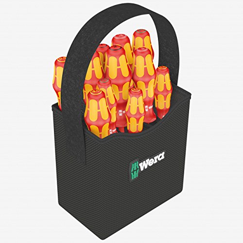 Wera 004310 2go 100 VDE Insulated Screwdriver Set with Tool Quiver