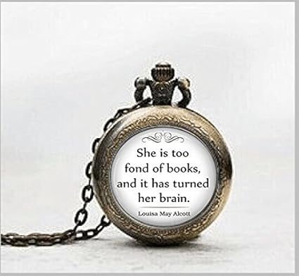 Elle Est Trop Passionnee De Livres Citation Pendentif Montre Montre De Pendentif Livre Livre De Tout Amateur De Livre De Cadeau Bijoux Bibliothecaire Cadeau Livre Citation Montre Amazon Fr Cuisine Maison