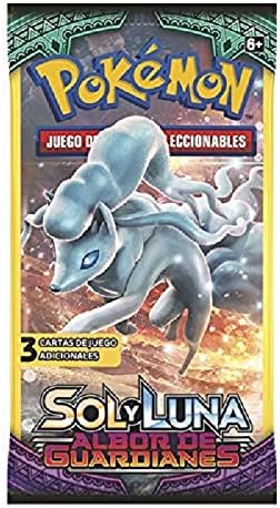 Pokémon JCC, Cartas de juego, Sol y Luna Albor de Guardianes, 1 paquete [modelos surtidos]: Amazon.es: Juguetes y juegos