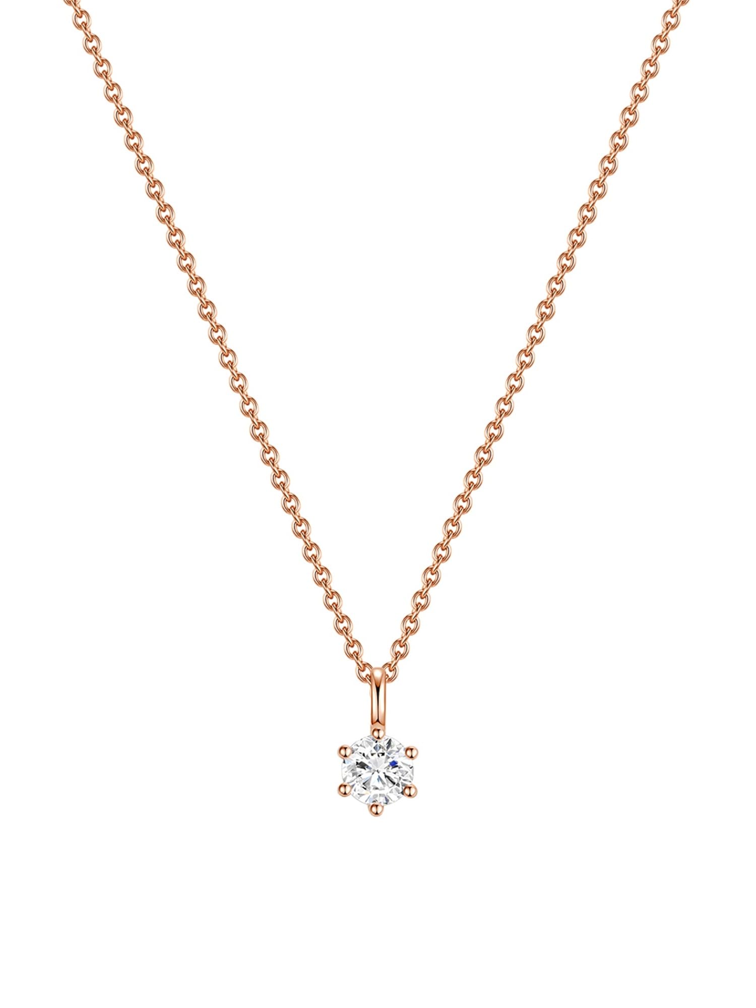 Glanzstücke München Female 925/- Sterling Silver Zirconia Anchor chain